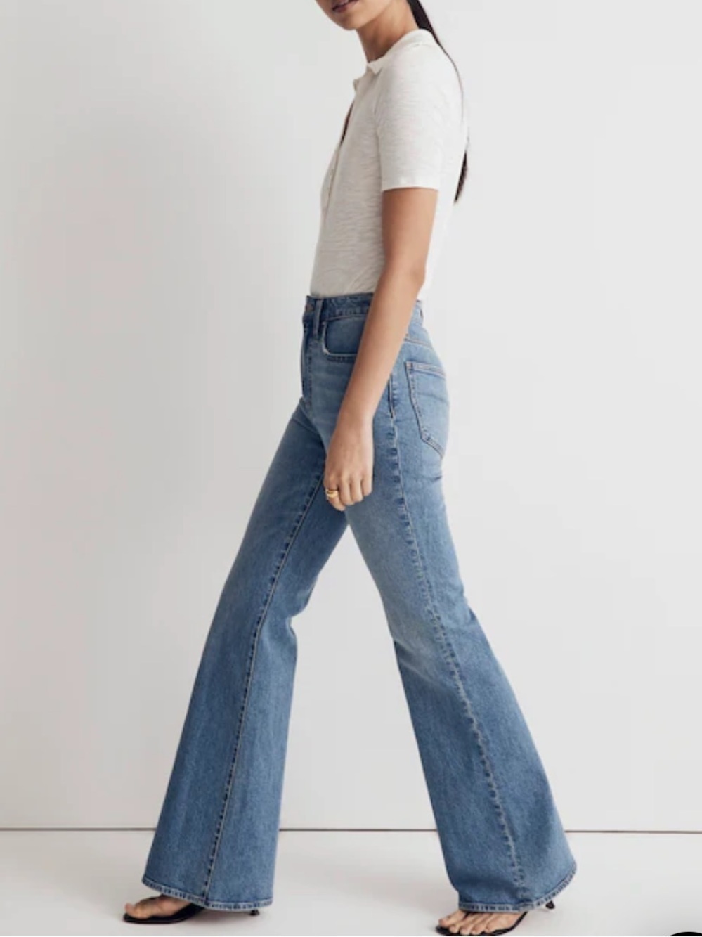 Madewell Light Blue The Perfect Vintage Flare Jeans